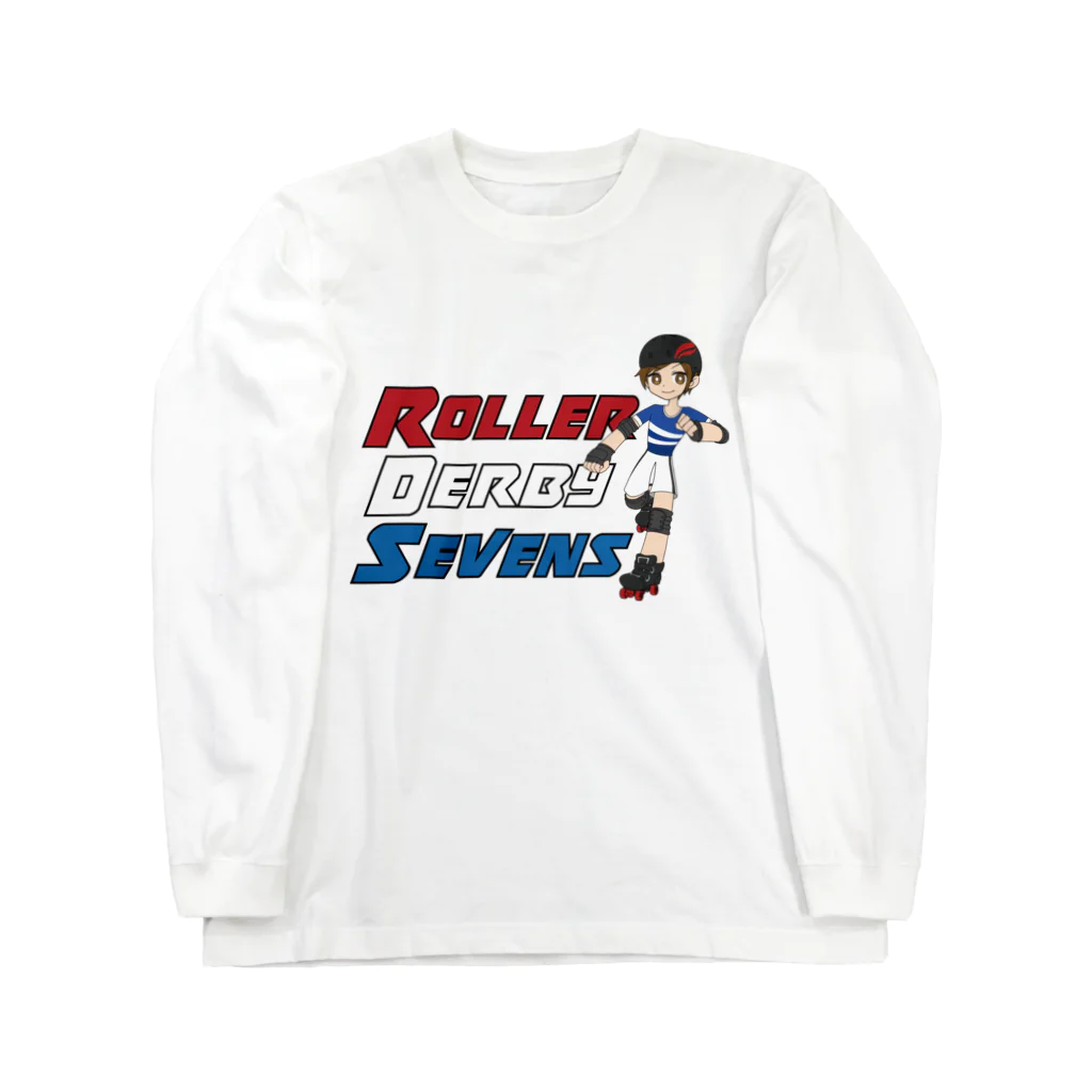 Roller Derby SevensのRoller Derby Sevens (Nanasuke) ロングスリーブTシャツ