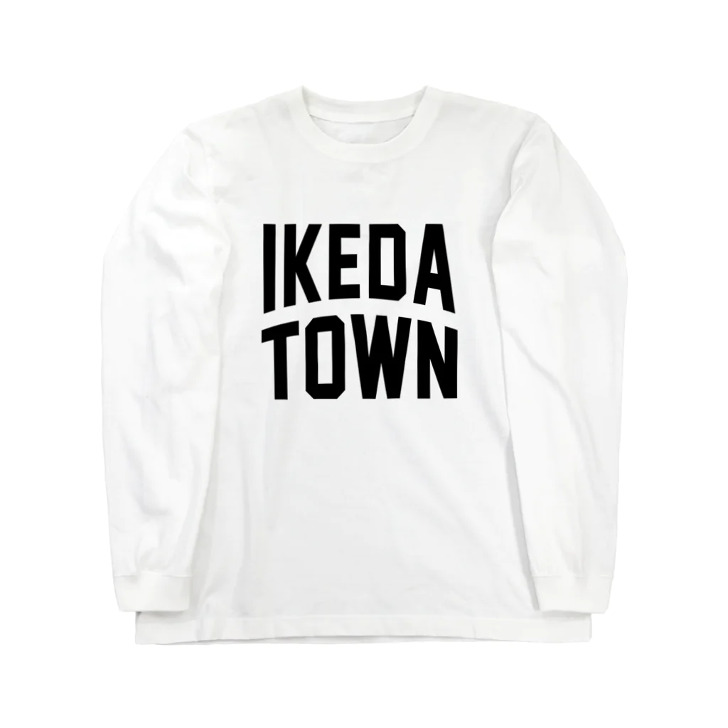 JIMOTOE Wear Local Japanの池田町 IKEDA TOWN Long Sleeve T-Shirt