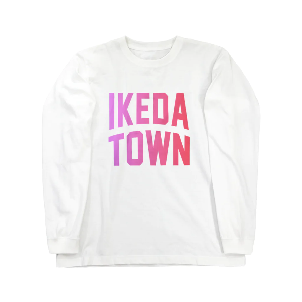 JIMOTOE Wear Local Japanの池田町 IKEDA TOWN Long Sleeve T-Shirt