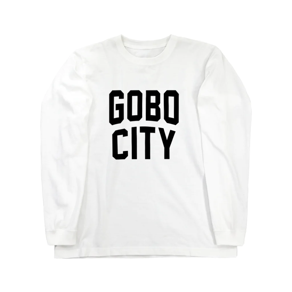 JIMOTOE Wear Local Japanの御坊市 GOBO CITY Long Sleeve T-Shirt
