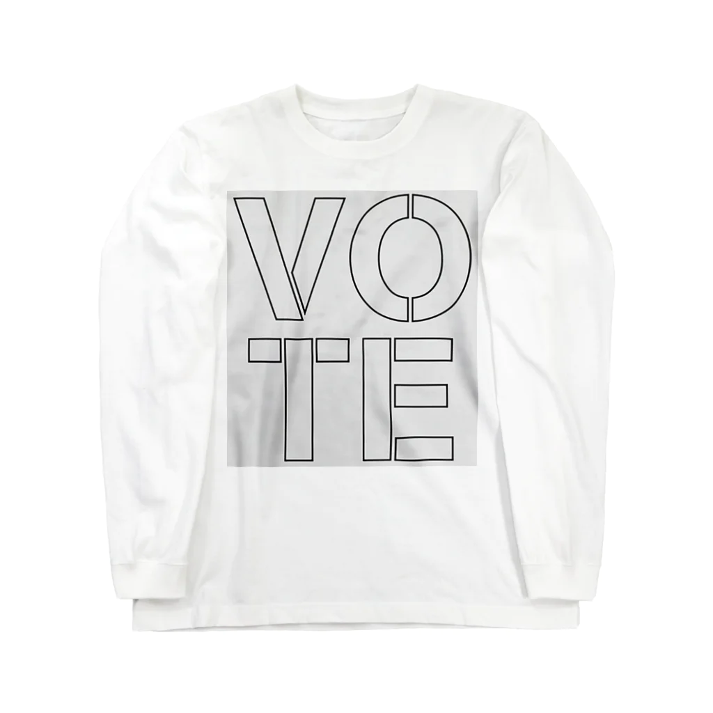 VOTE FOR YOUR RIGHTのVOTE FOR YOUR RIGHT Long Sleeve T-Shirt