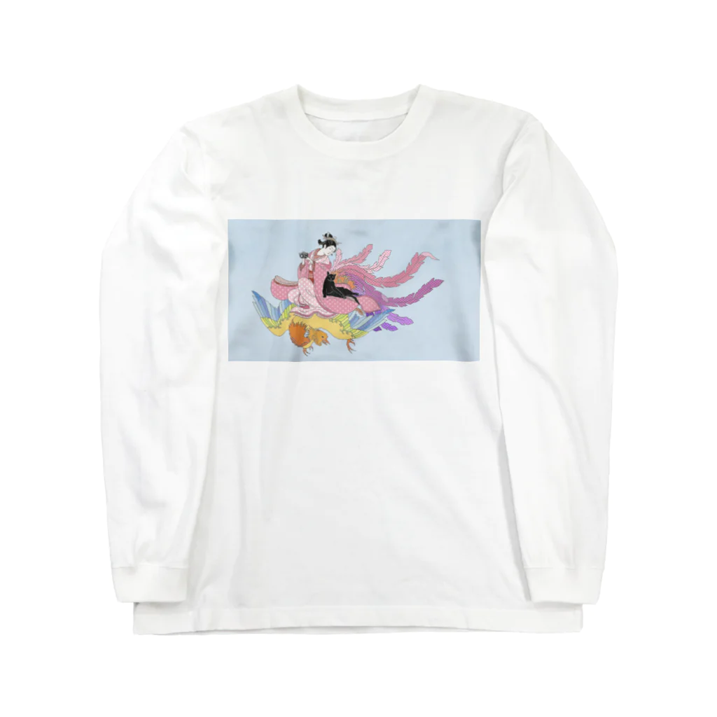 keeeeeep smilingの空活 （カメラ初心者） ロングスリーブTシャツ