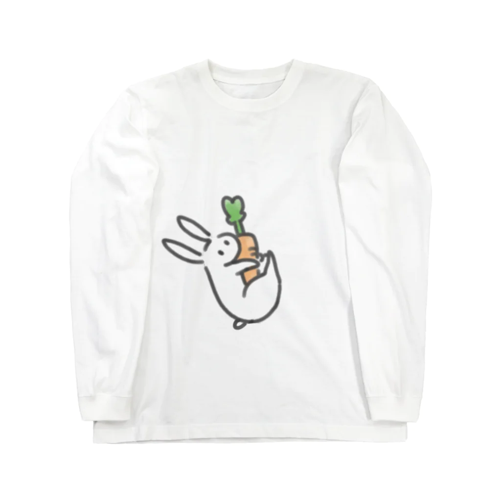 Jumpin‘ bunny!のうさぎさんは離さない Long Sleeve T-Shirt