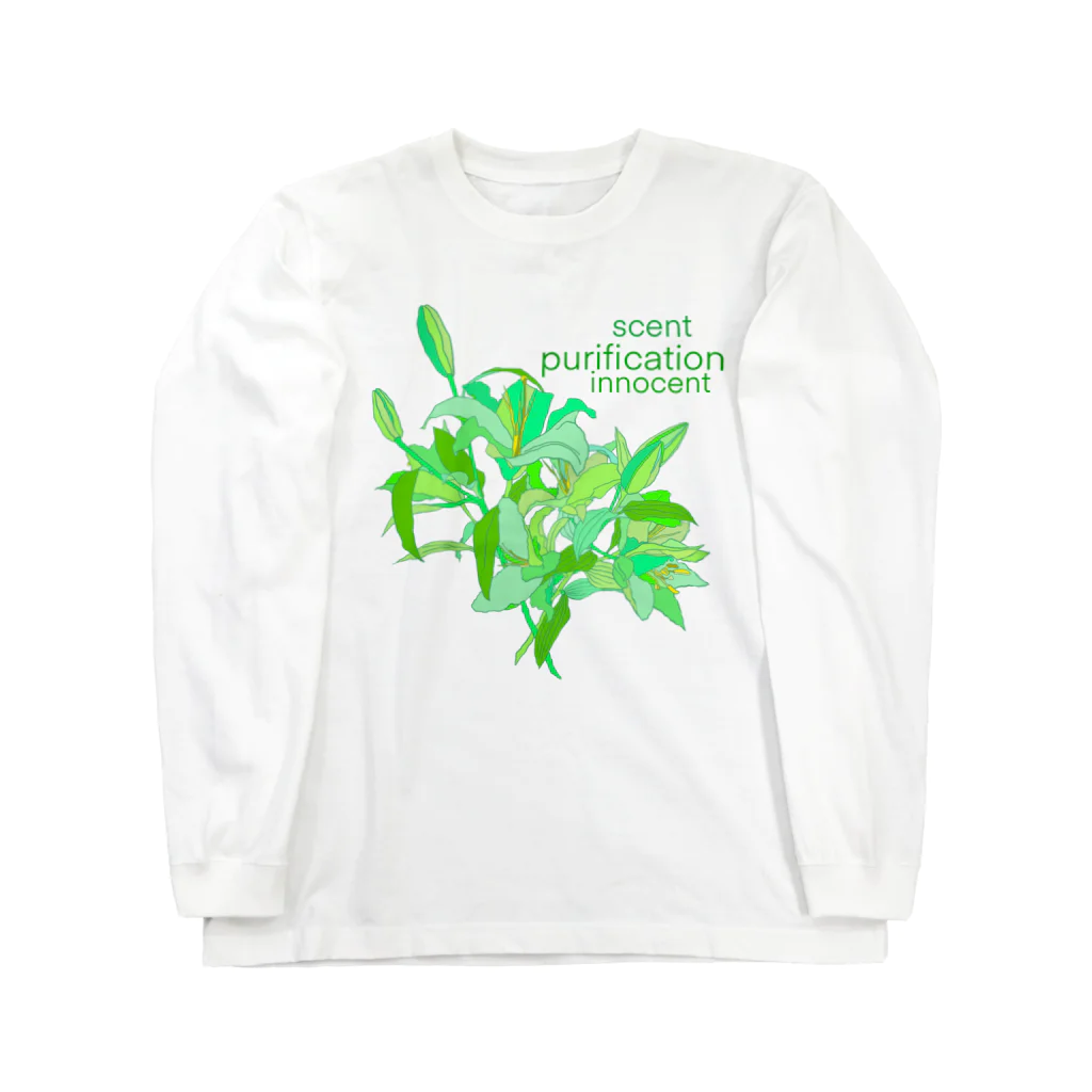 OtsuCHEEの百合 Long Sleeve T-Shirt