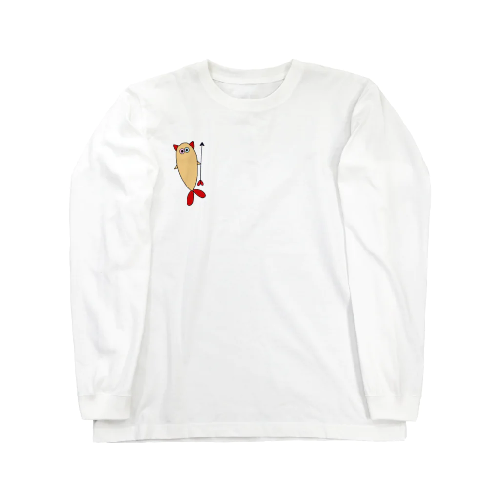 shrimp catのshrimp cat Long Sleeve T-Shirt