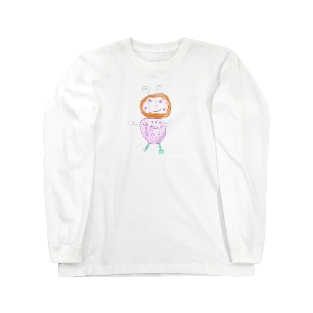 就労継続支援B型事業所　いっぽのめざましまん Long Sleeve T-Shirt