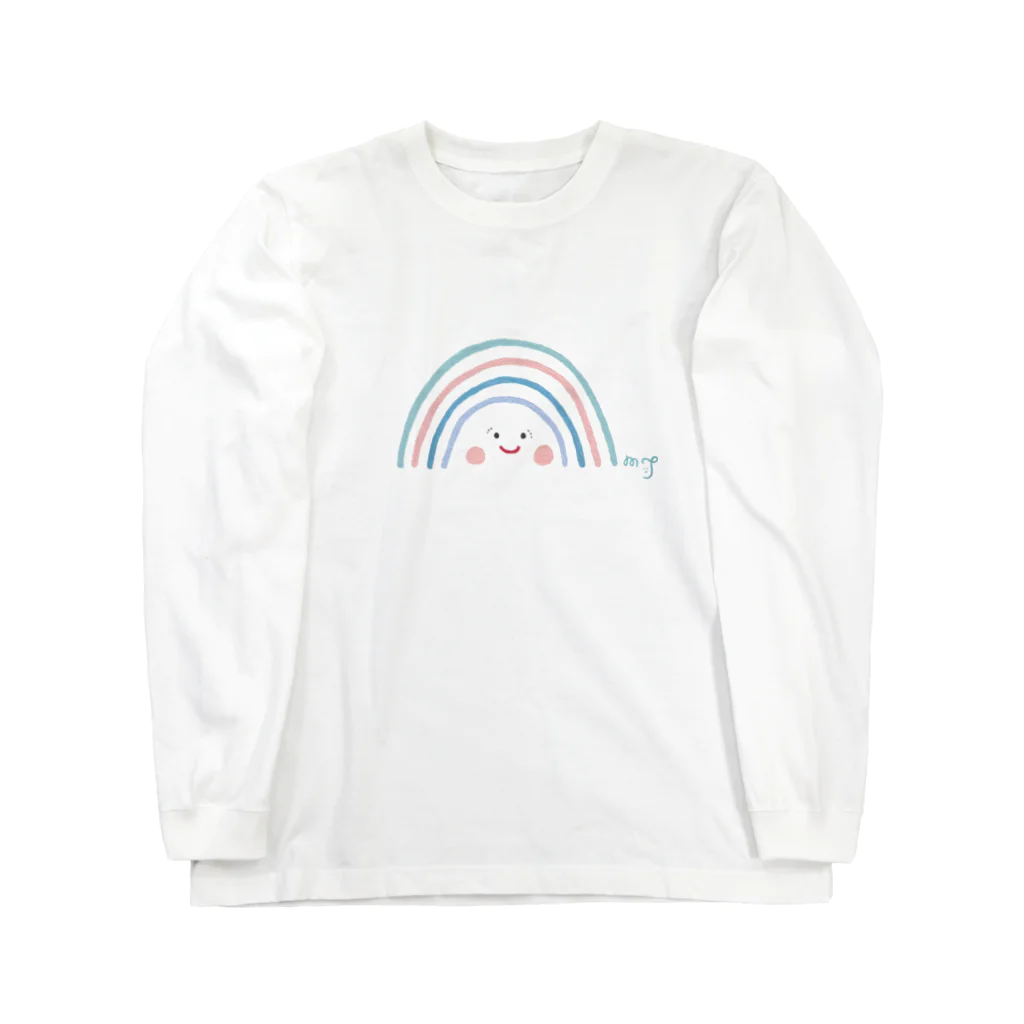 たにざきまほ/Maho Tanizakiの虹 Long Sleeve T-Shirt