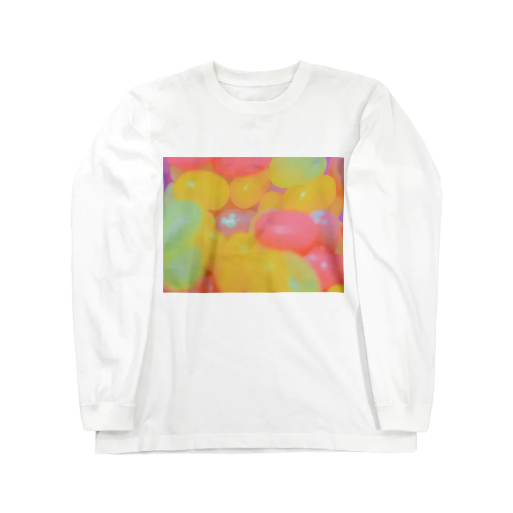 ackey-photoの隠れミッキー-グミキャンディ Long Sleeve T-Shirt