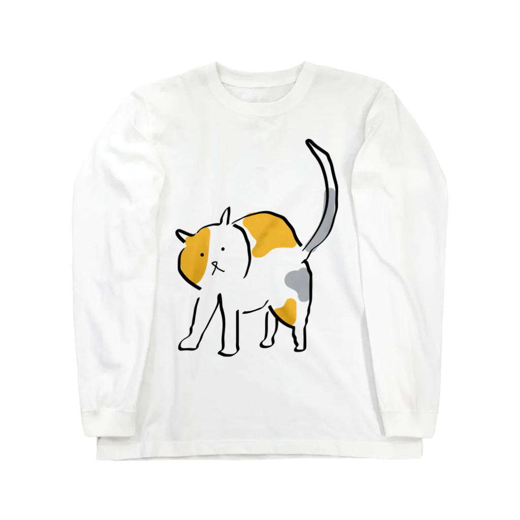 キャットニャーのCalm Catt（カームキャット） Long Sleeve T-Shirt