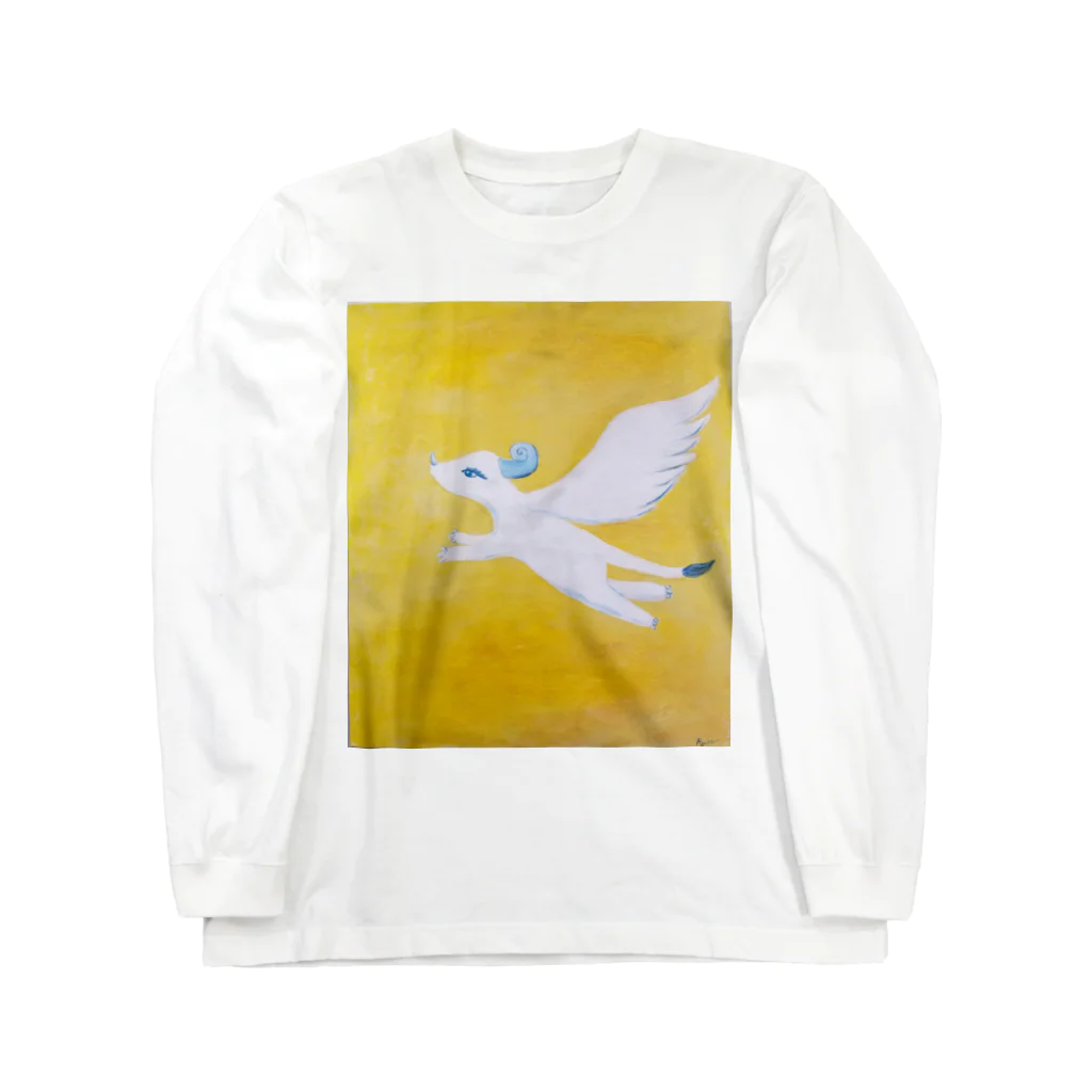 Ryo Nishikawaの真昼の翼 ロングスリーブTシャツ