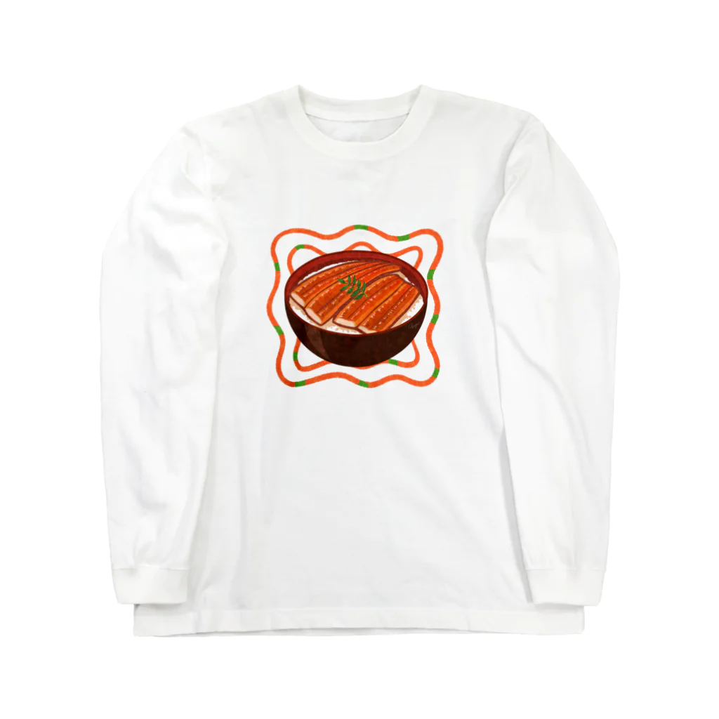 オカユのうな丼 Long Sleeve T-Shirt