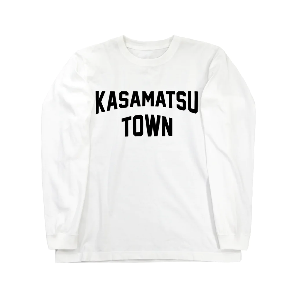 JIMOTOE Wear Local Japanの笠松町 KASAMATSU TOWN ロングスリーブTシャツ