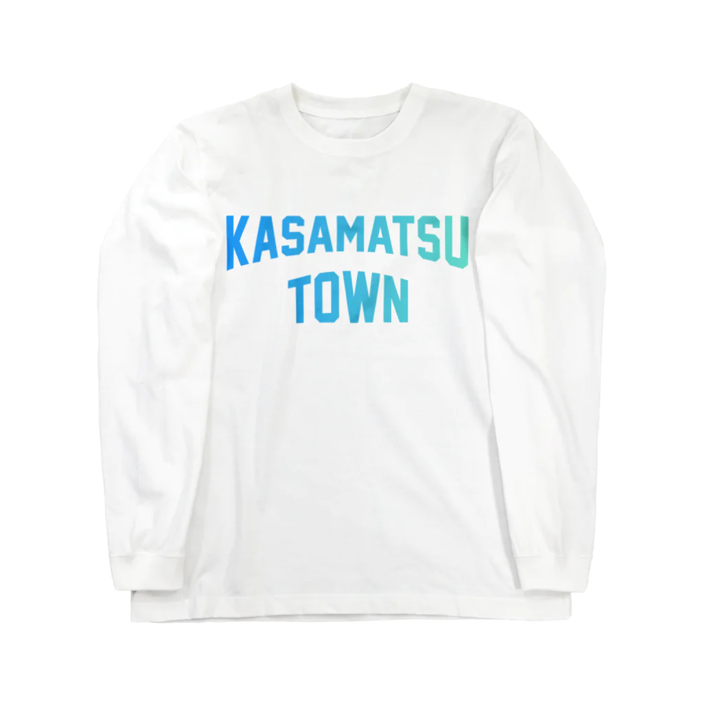 JIMOTOE Wear Local Japanの笠松町 KASAMATSU TOWN ロングスリーブTシャツ
