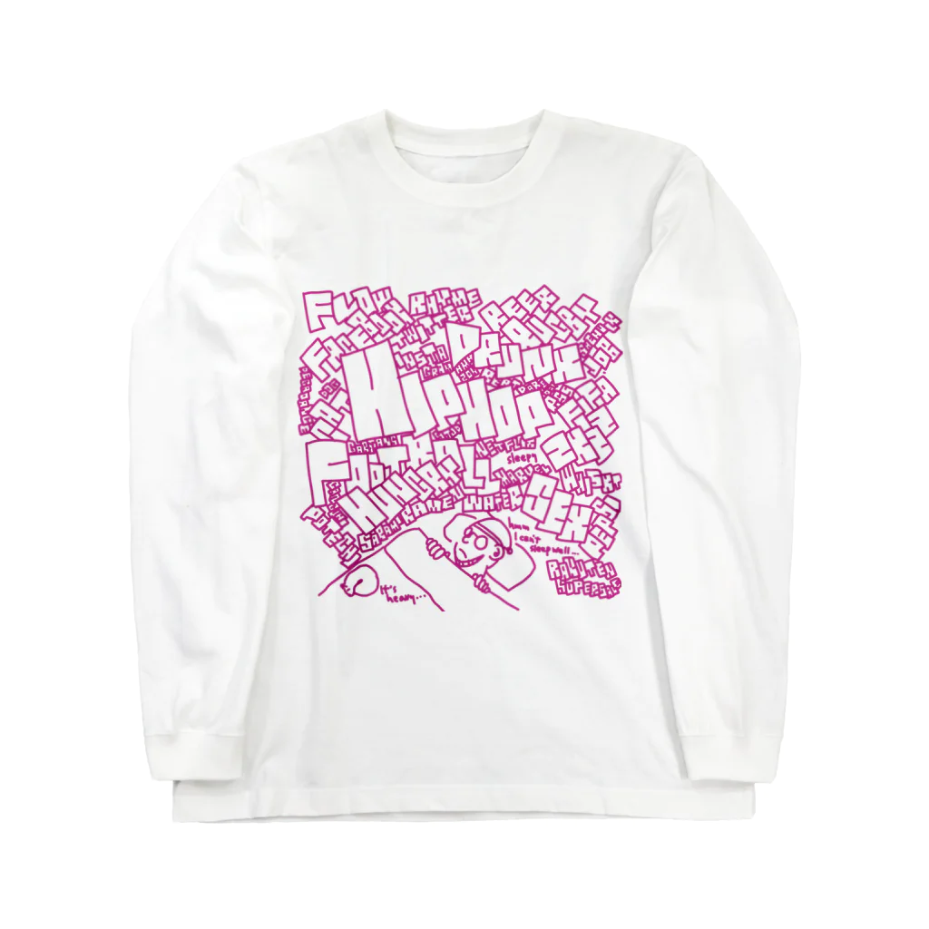 みっちゃん店の眠れないヒゲおじさん Long Sleeve T-Shirt