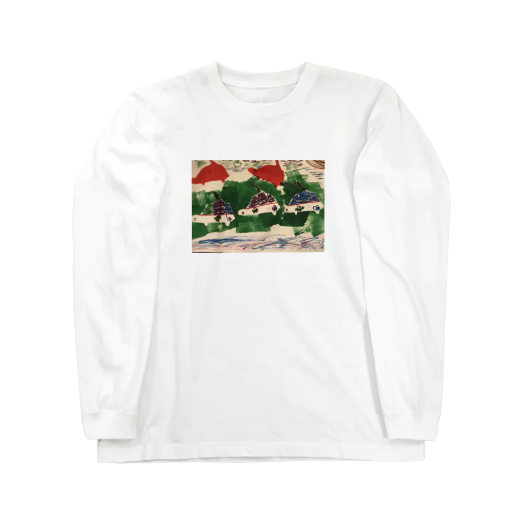 どせいさんのカメ戦車〜南北砂漠の旅〜 Long Sleeve T-Shirt