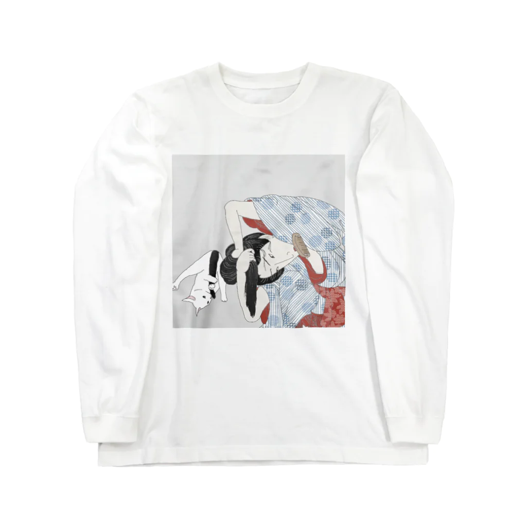 keeeeeep smilingのdo my hair  #体勢のクセがつよい Long Sleeve T-Shirt