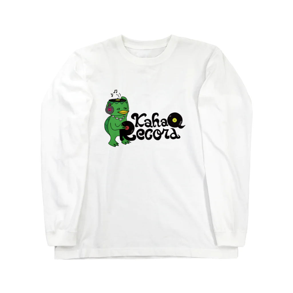 おもしろ空間オニワカのカハクレコード Long Sleeve T-Shirt