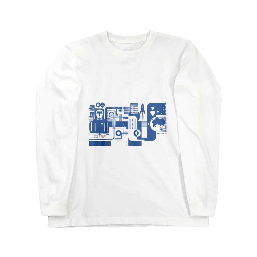 2step_by_Jrの未来 Long Sleeve T-Shirt