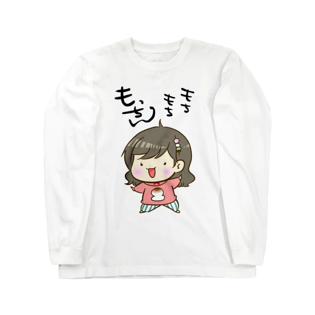 スタジオ嘉凰のもっちん擬人化 ロングスリーブTシャツ