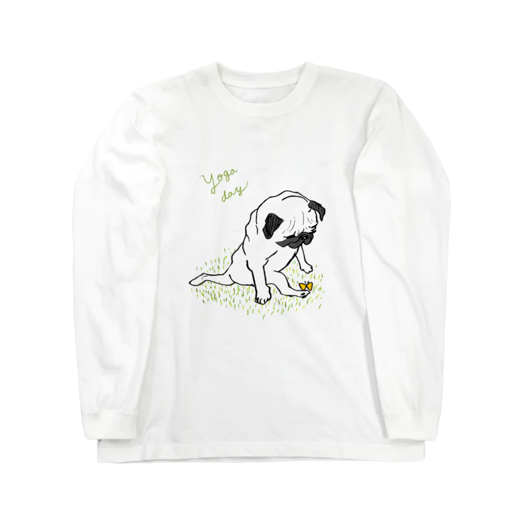 Ayumi HIdakaのヨガパグ Long Sleeve T-Shirt