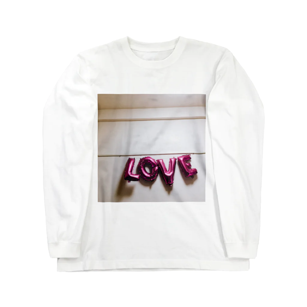 rainnyのbig love Long Sleeve T-Shirt