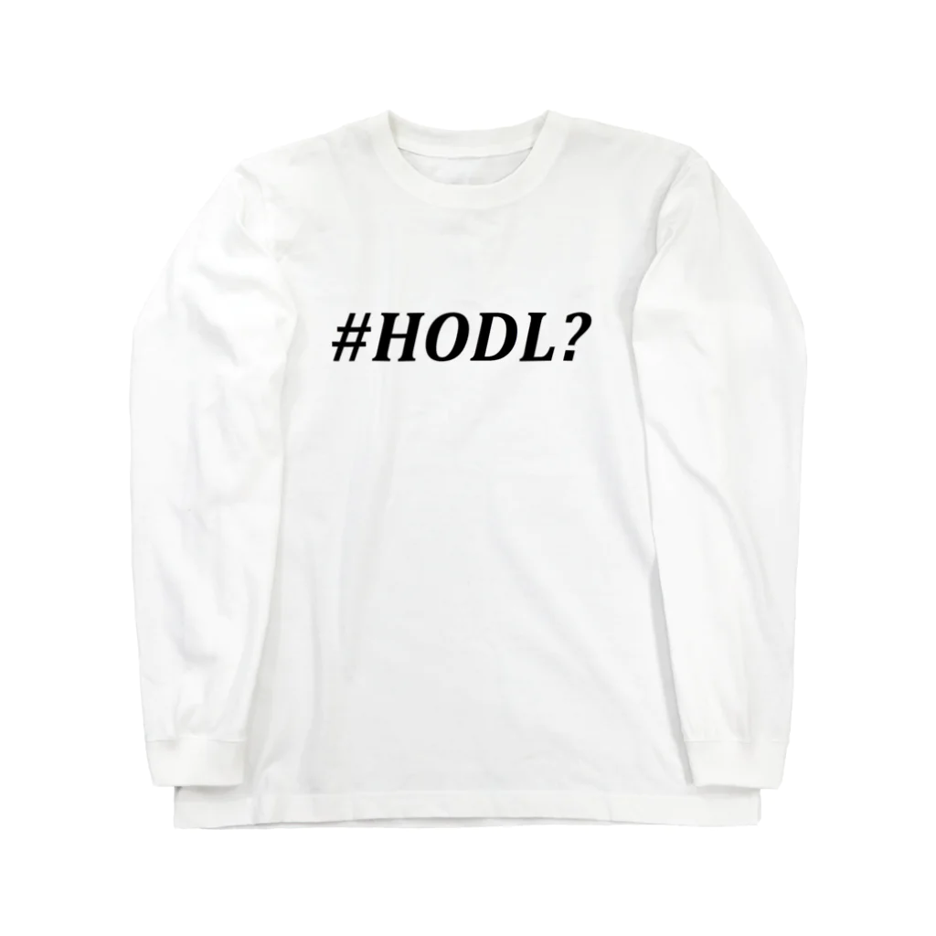 BBdesignのHODL ロングスリーブTシャツ