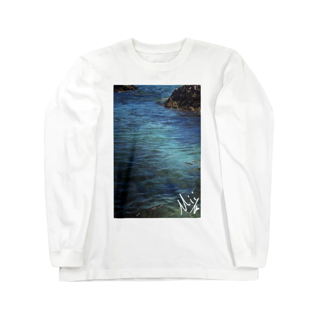 Miiのblue sea Long Sleeve T-Shirt