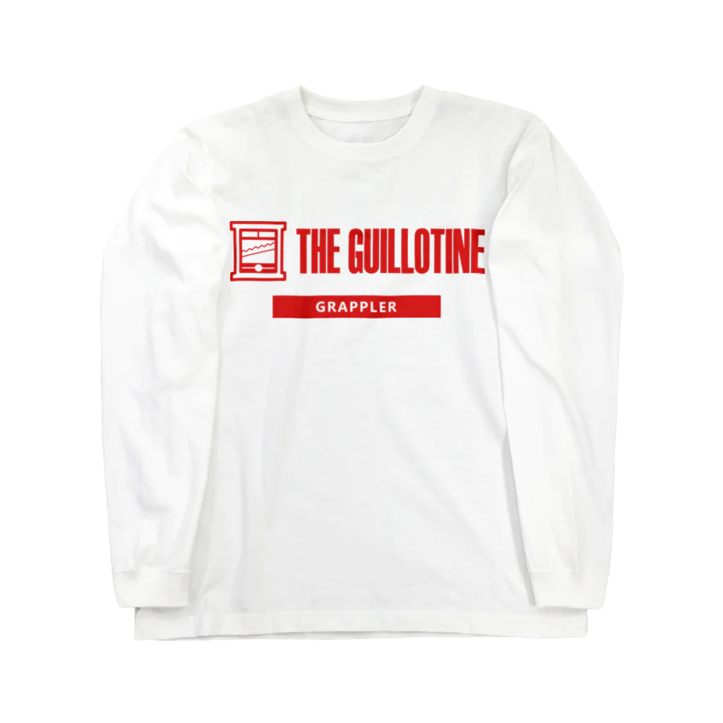 The ギロチン SHOPのTHE GUILLOTINE RED ロングスリーブTシャツ