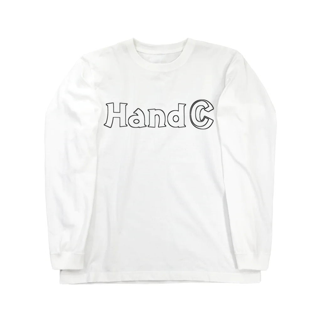 HandC のHandC  ロゴ シンプル ロングスリーブTシャツ