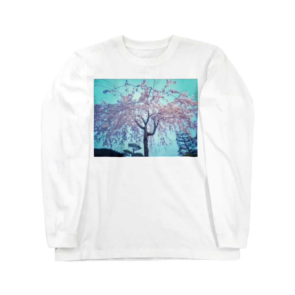 rainbow94の枝垂れ桜 Long Sleeve T-Shirt