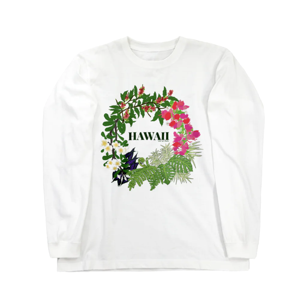 Rio del Takaの花輪HAWAII ロングスリーブTシャツ