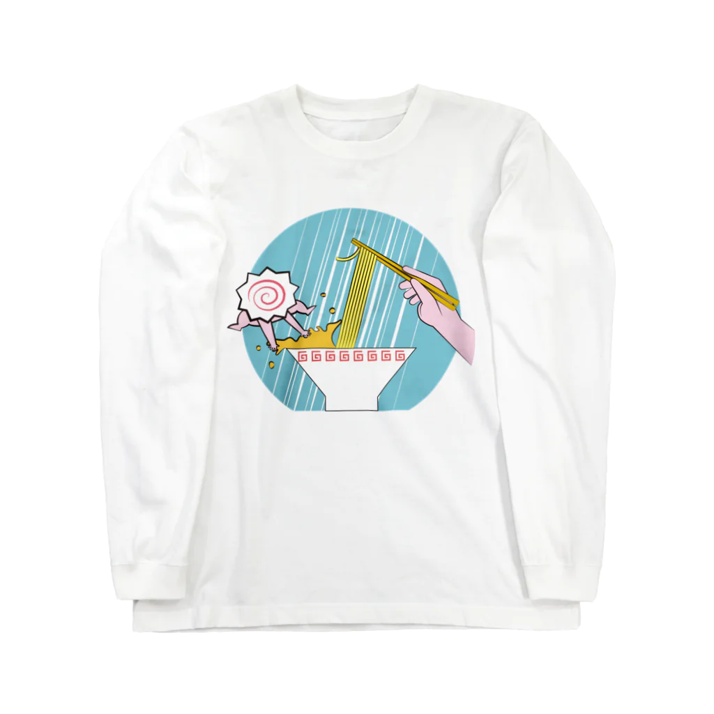 ノートのはじっこのラーメン脱走大作戦 Long Sleeve T-Shirt