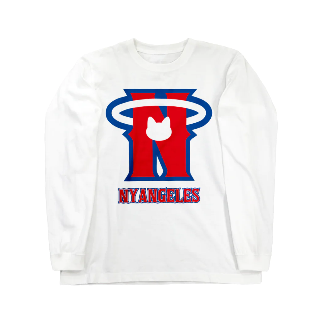 モルTのニャンジェルス　NYANGELES ロングスリーブTシャツ