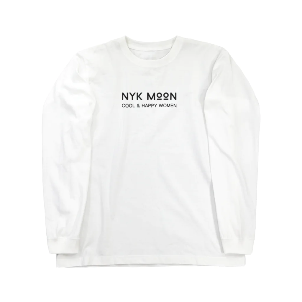 NYK MOON.factoryのNYK MOON logo ロングスリーブTシャツ