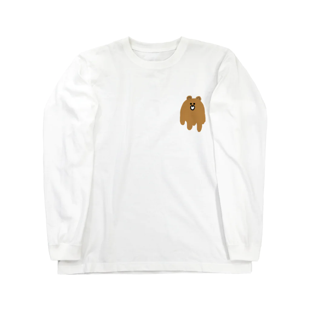 がらくた屋の泥くま Long Sleeve T-Shirt