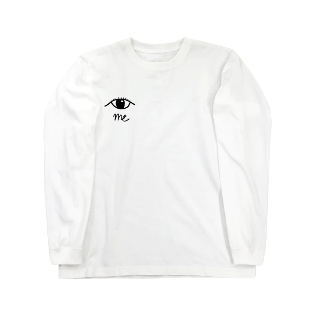 グリーンピース君の自由帳ショップの目とMe Long Sleeve T-Shirt