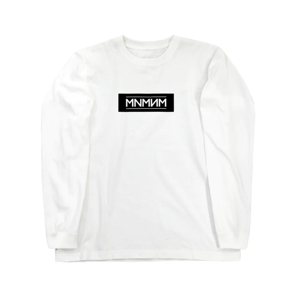 MNMNMのMNMNMロゴタイプ Long Sleeve T-Shirt