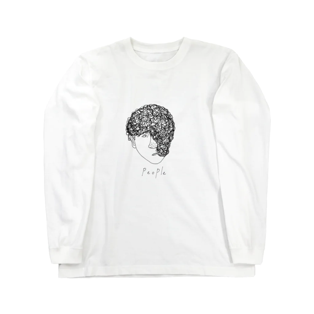 T-maniaのpeople#11 Long Sleeve T-Shirt