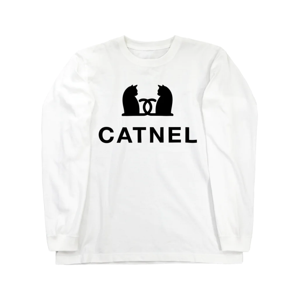 モルTのCATNEL　目覚め ロングスリーブTシャツ