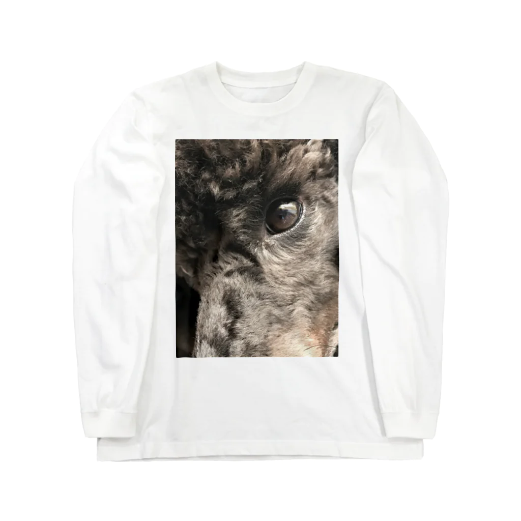 ノラうさきゅん☆のイケ目犬 Long Sleeve T-Shirt