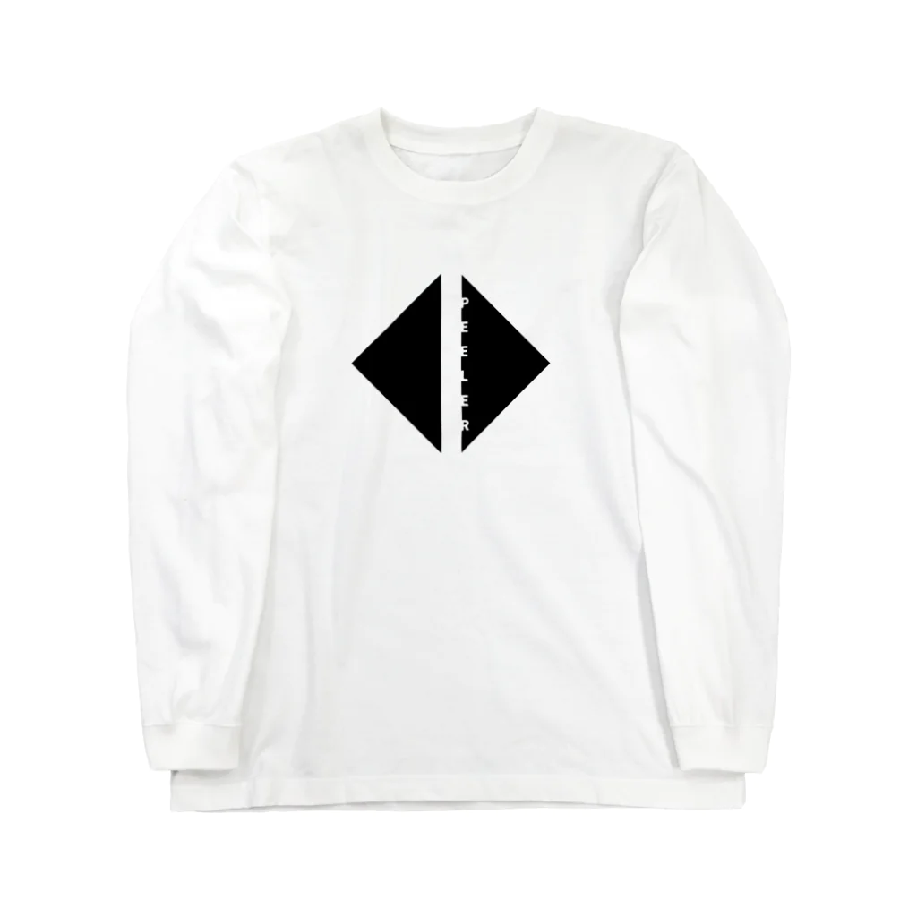 Creative store MのFigure-04(BK) ロングスリーブTシャツ