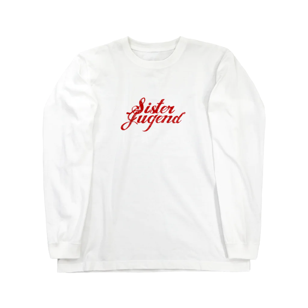 スタジオ三千世界のSister Jugend  (RED) ロングスリーブTシャツ