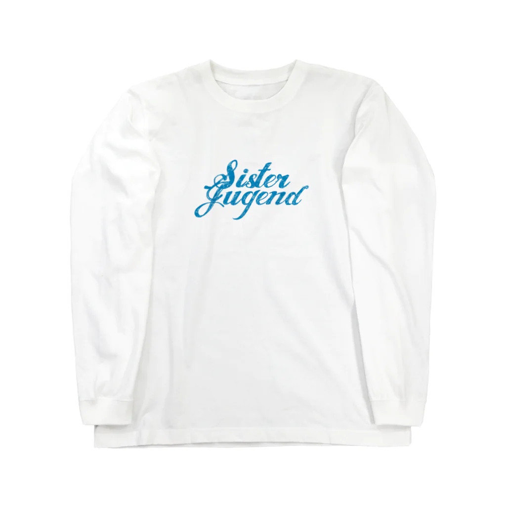 スタジオ三千世界のSister Jugend (BLUE) ロングスリーブTシャツ