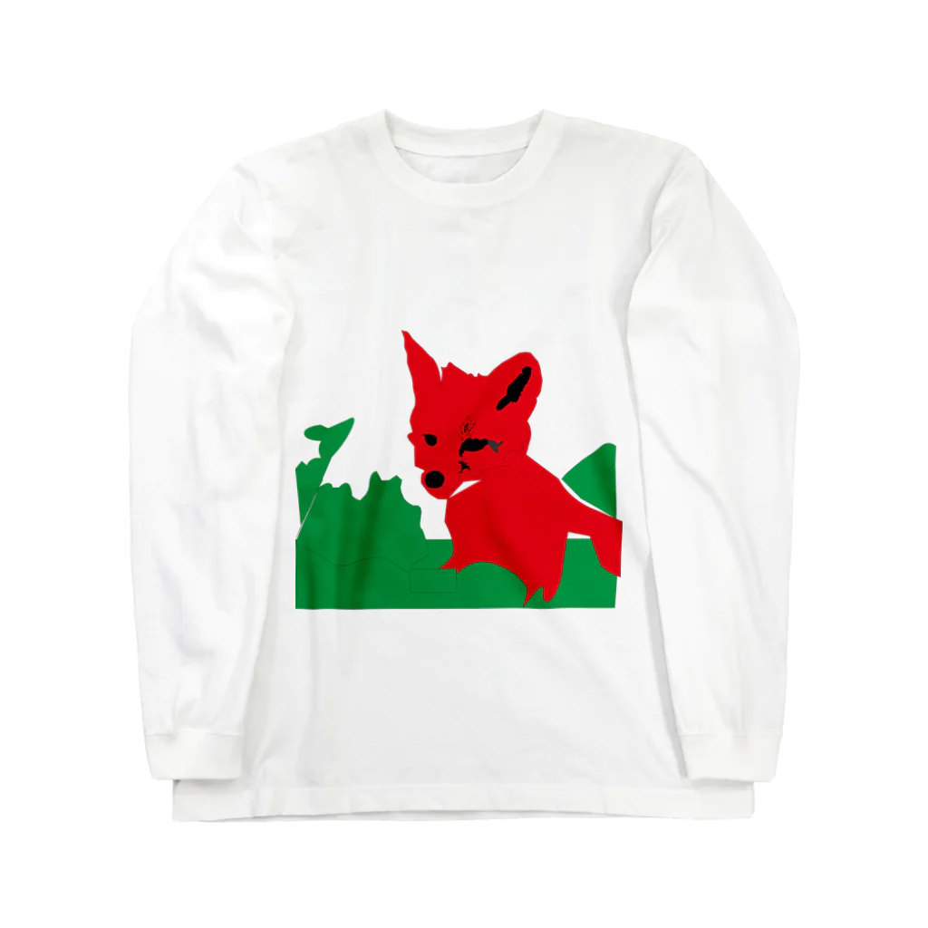 Massuの子キツネの旅立ち Long Sleeve T-Shirt