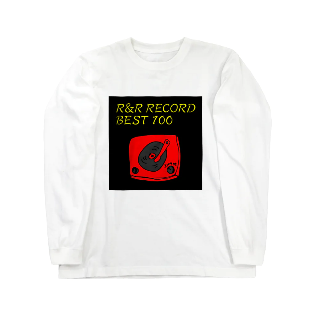 よかとロックのRock'n Roll RECORD BEST100 Long Sleeve T-Shirt