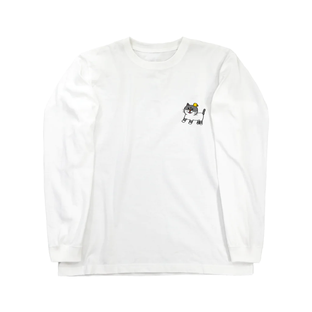 cafe DODOの名もないネコ(仮) Long Sleeve T-Shirt