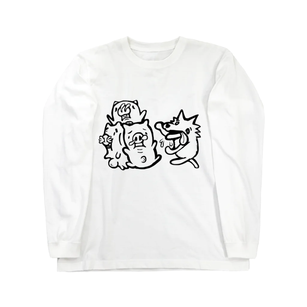 NOBIRU事務所の三匹の子豚 Long Sleeve T-Shirt