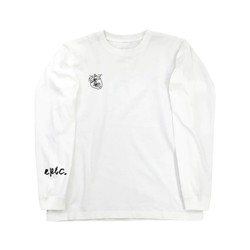 epicのひとふでふぇいす Long Sleeve T-Shirt