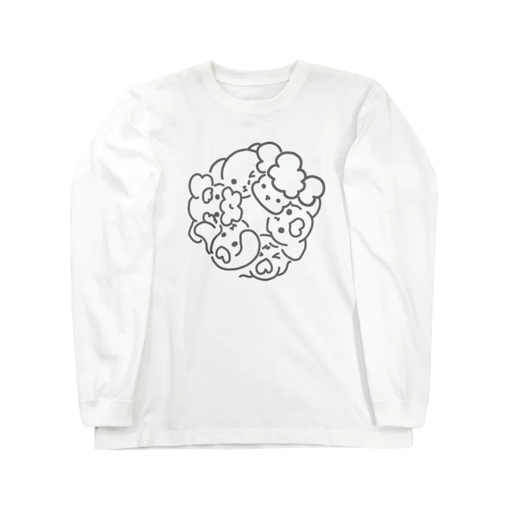 あやのシンプルわんこ Long Sleeve T-Shirt