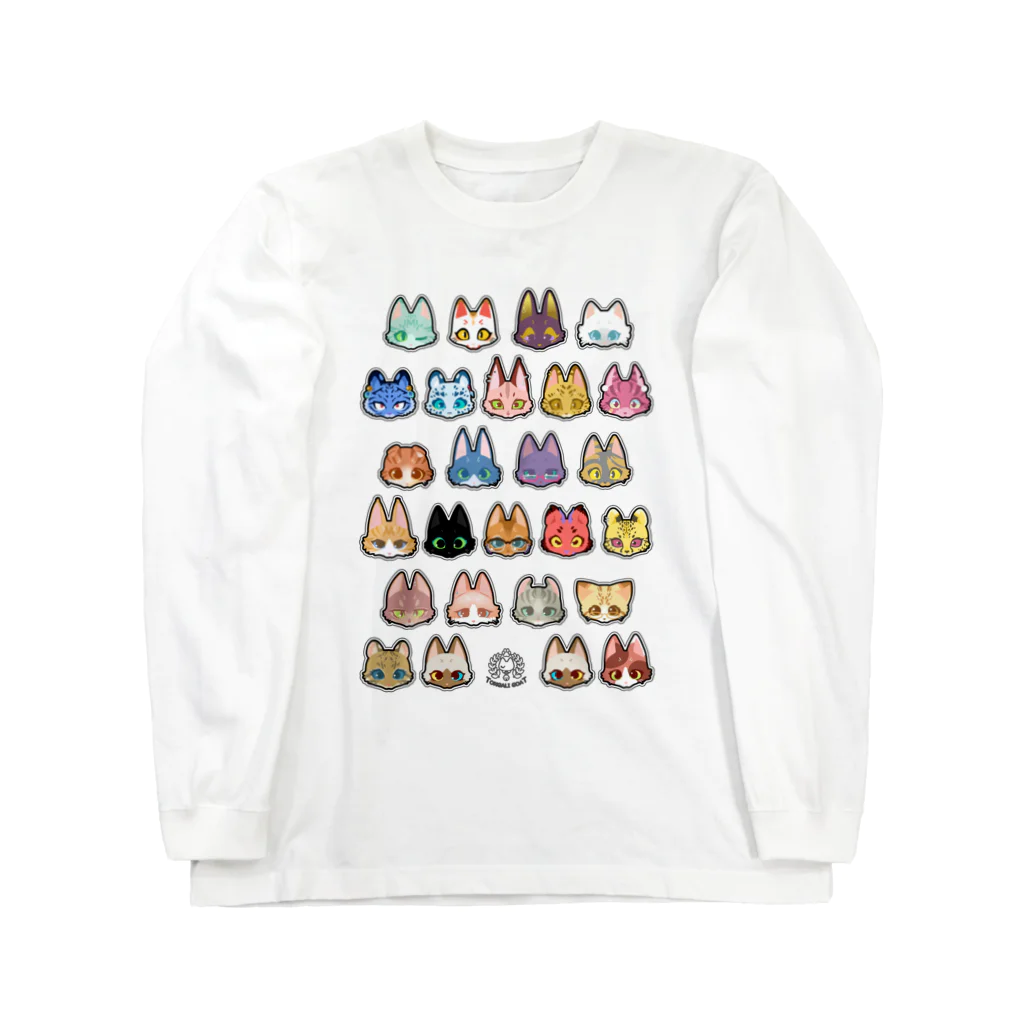 トンガリゴートの猫科JKアニマルver Long Sleeve T-Shirt